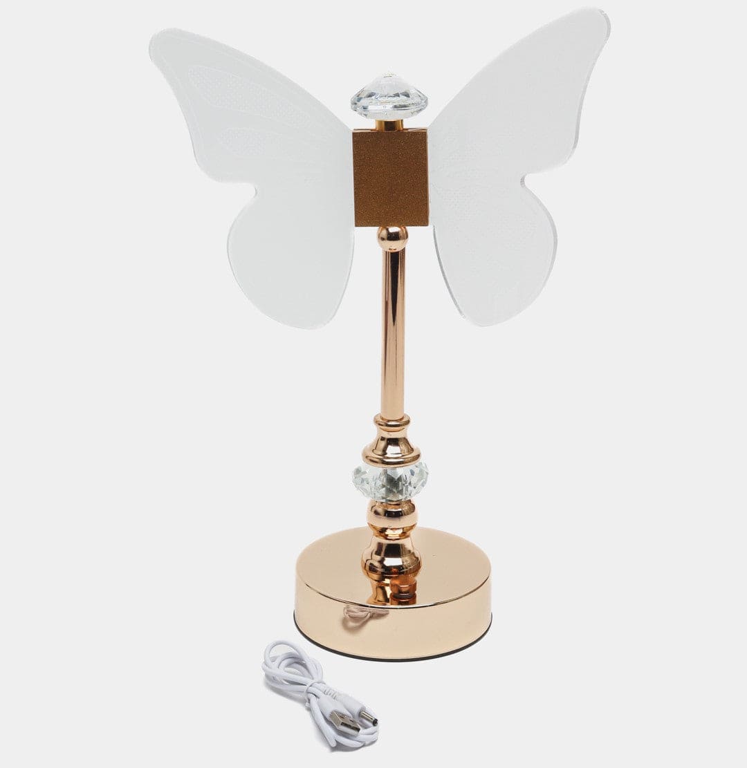 Butterfly Table Lamp, Retro Gold Acrylic Butterfly Desk Lamp, Stylish Bedside Lamp, Butterfly Desk Lamp Butterfly Table Lamp, Retro Gold Acrylic Butterfly Desk Lamp, Stylish Bedside Lamp, Butterfly Desk Lamp
